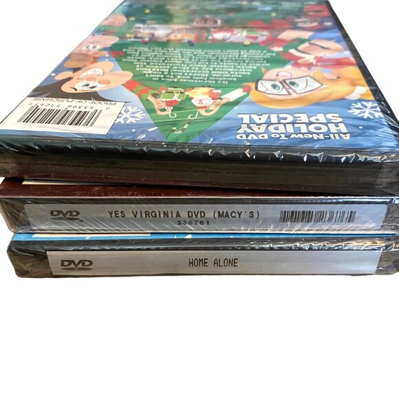 Lot of 3 DVDs Home Alone Yes Viriginia Children Family Christmas Holiday DVD Set - Picture 5 of 5